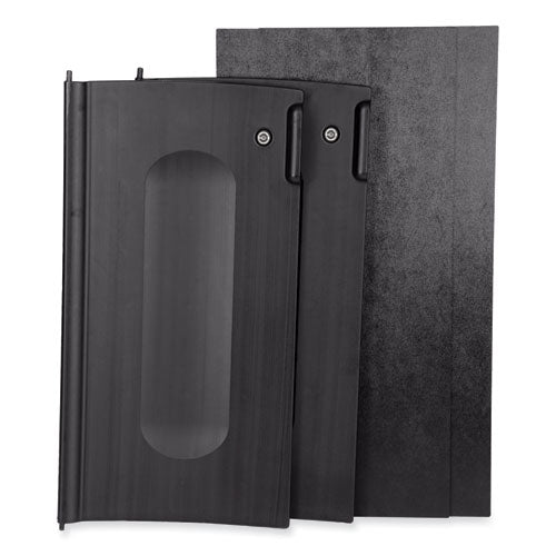 Executive Janitorial Cleaning Cart Locking Cabinet Door Kit