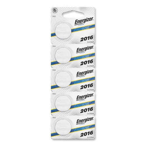 Industrial Lithium CR2016 Coin Battery with Tear-Strip Packaging