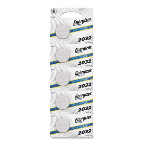 Industrial Lithium CR2032 Coin Battery with Tear-Strip Packaging