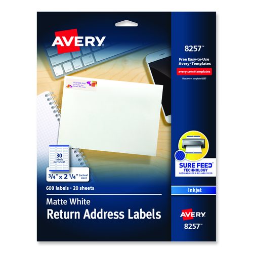 Vibrant Color Printing Mailing Labels