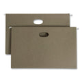 100% Recycled Hanging Pockets with Full-Height Gusset