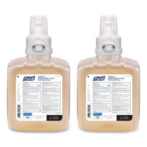 Healthy Soap 2.0% CHG Antimicrobial Foam Refill for CS8 Dispensers