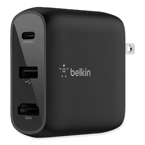 Connect 46.5W Multi-Port Power Hub for USB-C Laptop or Nintendo Switch