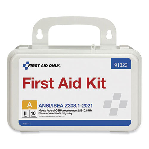 ANSI 2021 First Aid Kit for 10 People