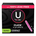 U by Kotex Click Compact Tampons