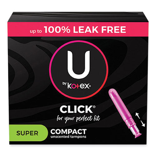 U by Kotex Click Compact Tampons