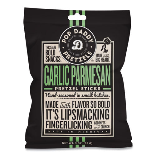Garlic Parmesan Pretzel Sticks