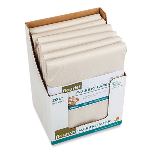 100% Recycled Paper Packing Sheets