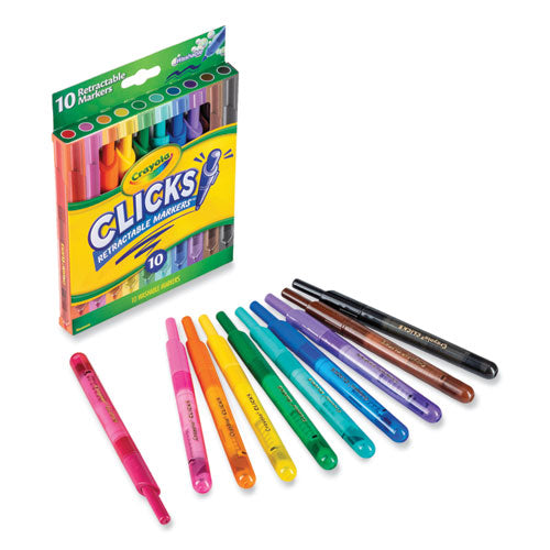 Super Clicks Retractable Markers