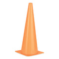 High-Visibility Plastic Cones