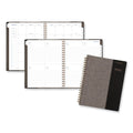 Signature Collection Black/Gray Felt Weekly/Monthly Planner