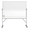 Reversible Magnetic Hygienic Porcelain Whiteboard with Aluminum Frame