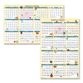 Recycled Seasonal Laminated Wall Calendar