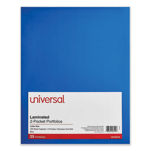 Laminated Two-Pocket Folder