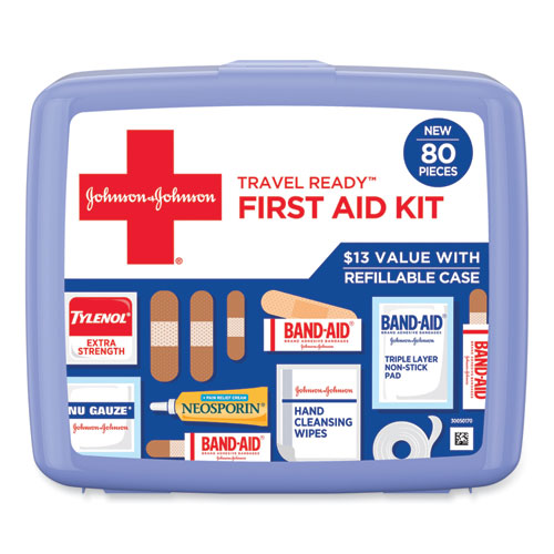 Red Cross Travel Ready Portable Emergency First Aid Kit