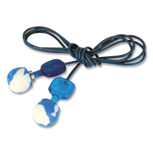 TrustFit Trak Detectable Reusable Corded Foam Earplugs