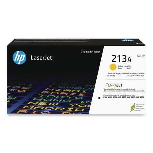 HP 213A (W2132A) Yellow Original LaserJet Toner Cartridge