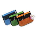 Three-Pocket Binder-Insertable Expandable Pencil Pouch