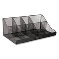 Network Collection 11-Compartment Coffee Cup and Condiment Countertop Organizer