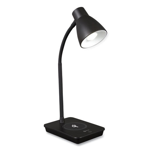 Wellness Series Infuse LED Desk Lamp with Wireless and USB Charging