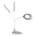 2-in-1 LED Magnifier Floor and Table Light