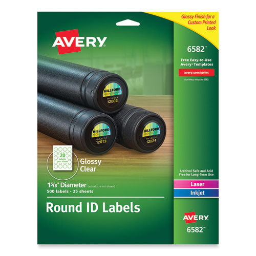 Round Print-to-the Edge Labels with SureFeed and EasyPeel