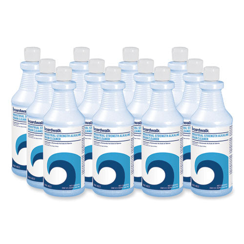 Industrial Strength Alkaline Drain Cleaner and Clog Remover