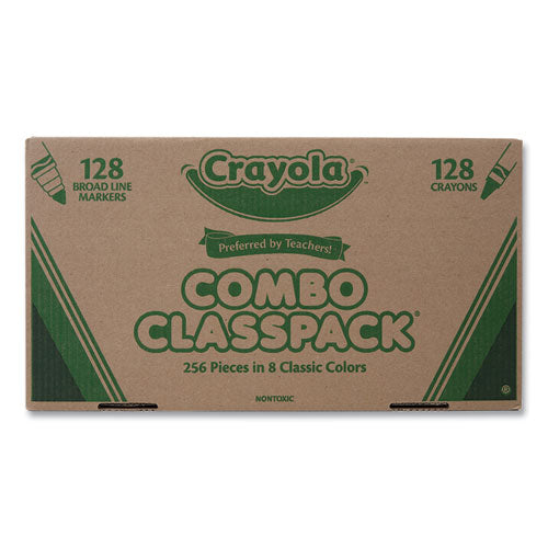 Crayons and Markers Combo Classpack