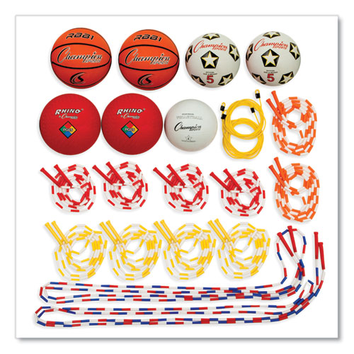 Physical Education Kit with 7 Balls