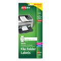 Mini-Sheets Permanent File Folder Labels