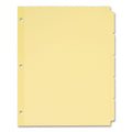 Write and Erase Plain-Tab Paper Dividers