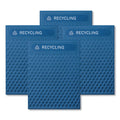 Medium Prelabeled Recycled Waste Panels for Tailor and Landmark Series Containers