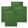 Medium Prelabeled Compost Waste Panels for Tailor and Landmark Series Containers