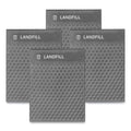 Medium Prelabeled Landfill Waste Panels for Tailor and Landmark Series Containers