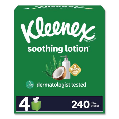Lotion Facial Tissue