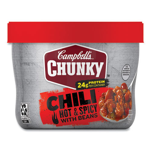 Chunky Firehouse Hot and Spicy Chili with Beans