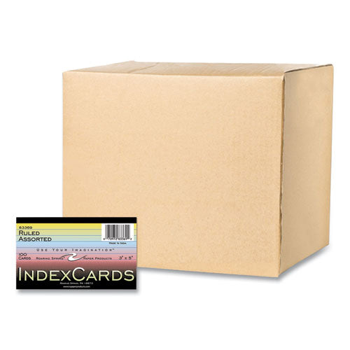 Colored Index Cards