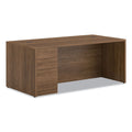 10500 Series "L" Workstation Single Pedestal Desk with Full-Height Pedestal