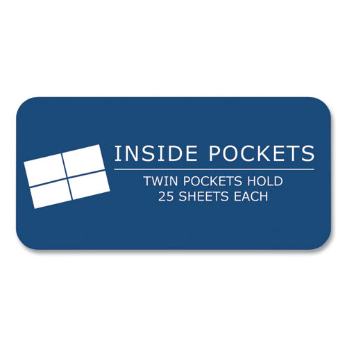 Pocket Folder with 3 Fasteners