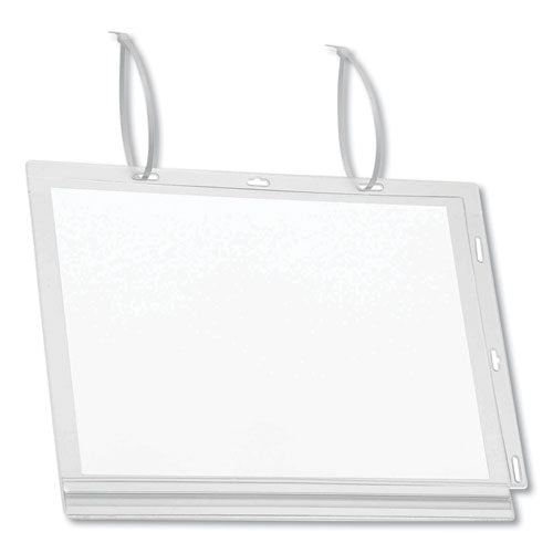 Water Resistant Sign Holder Pockets with Cable Ties