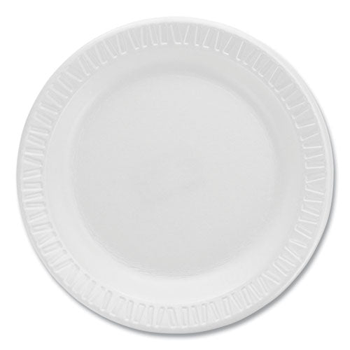Quiet Classic Laminated Foam Dinnerware Plates