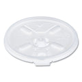 Lift n' Lock Plastic Hot Cup Lids With Straw Slot