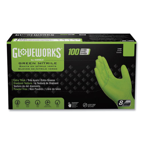 Heavy-Duty Industrial Nitrile Gloves