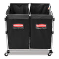 4 Bushel Collapsible X-Cart Bag for Rubbermaid Commercial 1881749 and 1881781