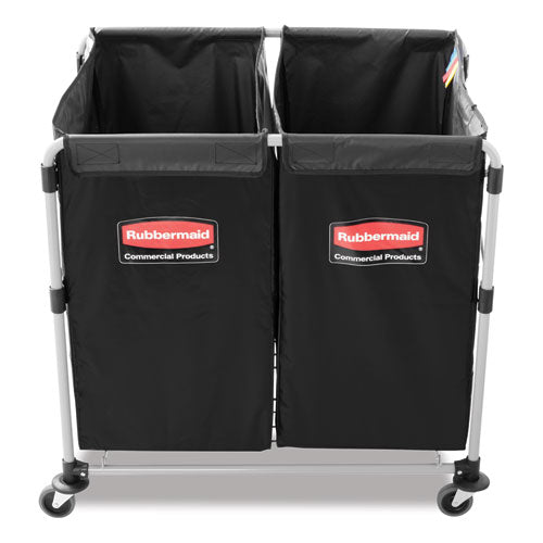 4 Bushel Collapsible X-Cart Bag for Rubbermaid Commercial 1881749 and 1881781
