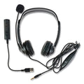 ZuM3500 Binaural Over The Head USB Headset