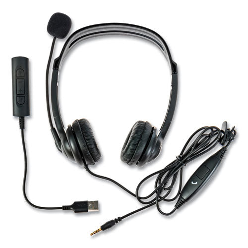 ZuM3500 Binaural Over The Head USB Headset