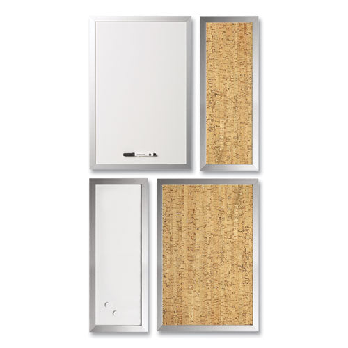 Metallic Silver Positive Flow Message Board Set