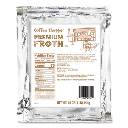Premium Froth Topping