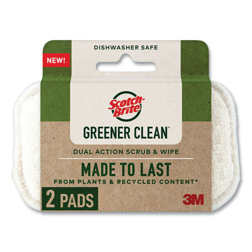 Greener Clean Dual Action Scrub and Wipe